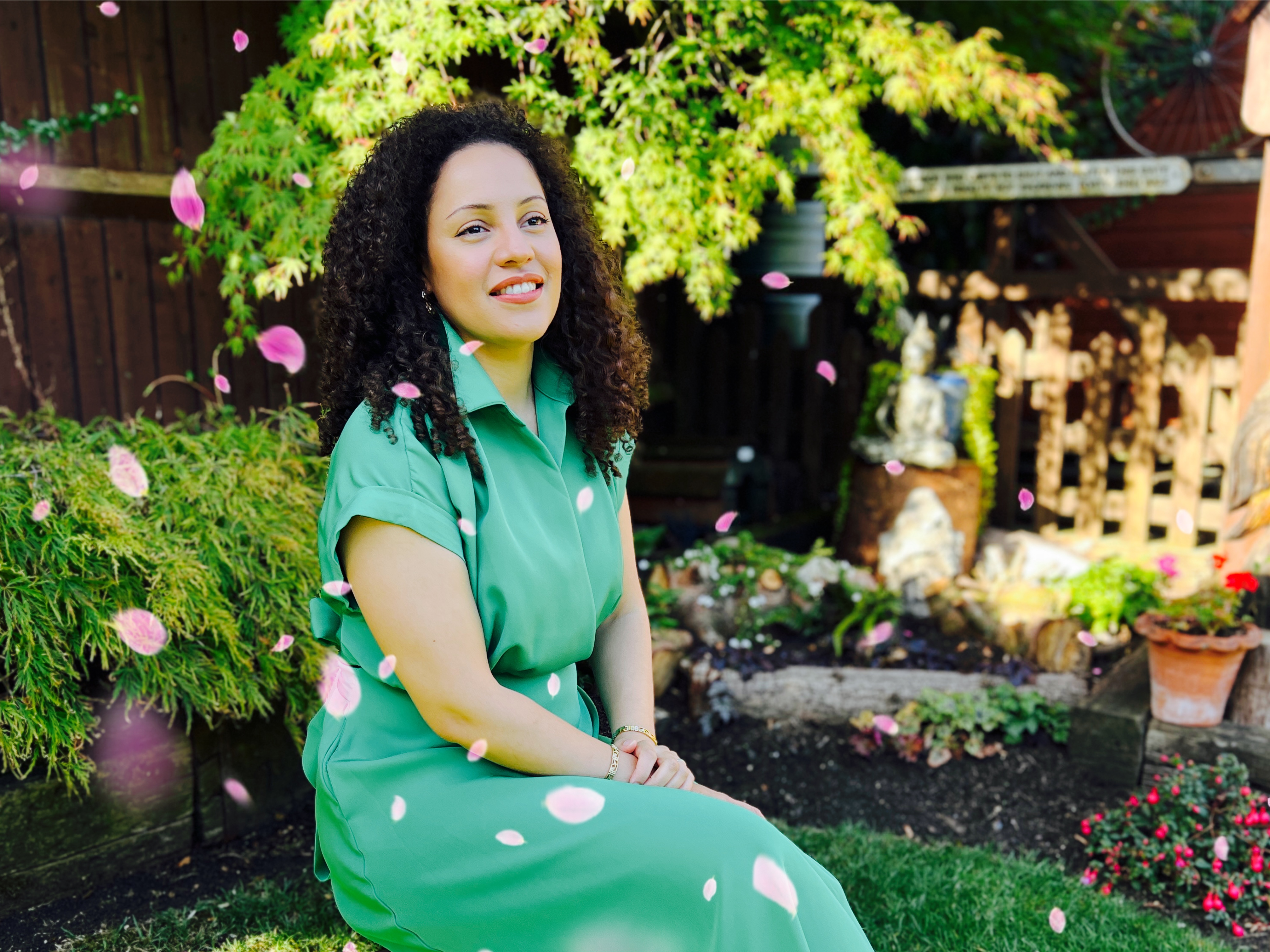 Peaceful meditation space